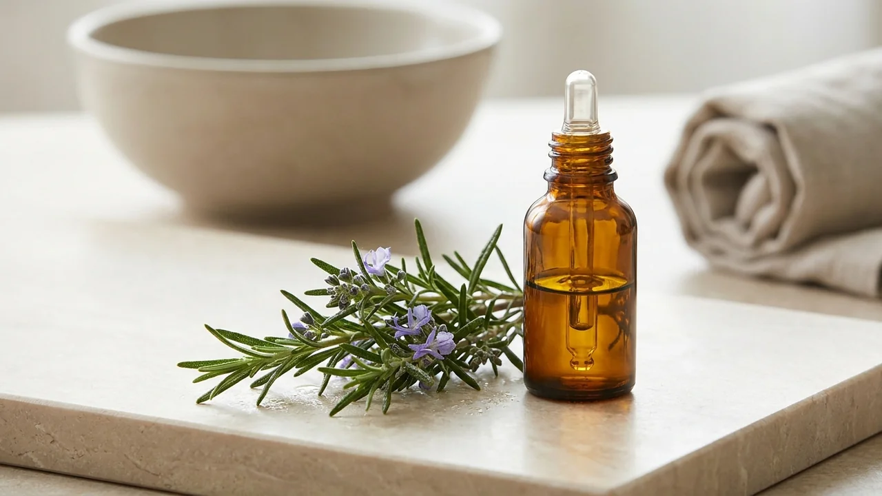 Biberiye yağı Rosmarinus Officinalis cilt bakımı