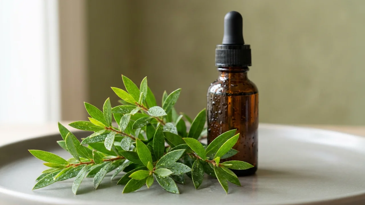 Çay ağacı yağı Melaleuca Alternifolia cilt bakımı